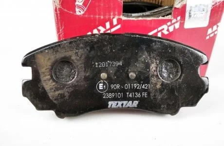 Колодка гальм. HYUNDAI Sonata, Tucson, KIA Soul передн. (вир-во) TRW GDB3352