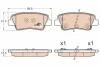 Комплект гальмівних колодок до дискових гальм TRW GDB3537 (фото 1)