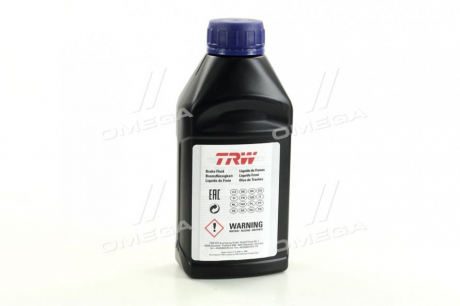 Рідина гальм. DOT4 0,5 L TRW PFB450 (фото 1)