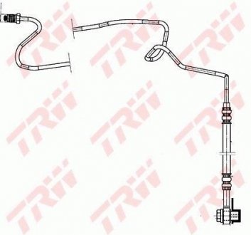 Шланг гальмівний гідравлічний TRW PHD942 (фото 1)