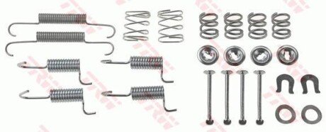 Монтажний к-кт барабанних колодок TRW SFK216