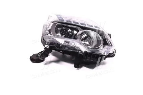 Фара права з моторчиком Nissan X-Trail T31 (13-14) H1/H11 (20-E401-E5-2B) TYC 20E401E52B