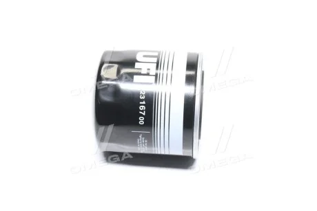 Фільтр масляний VW T4 1.9 D 90-03, AUDI 100 2.0-2.4 D 82-94 (вир-во) UFI 23.167.00
