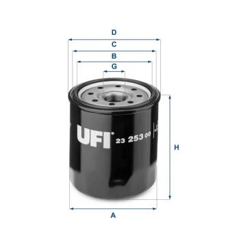 Фільтр масла UFI 2325300