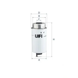 Фільтр паливний UFI 24.457.00