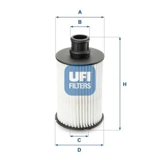 Фільтр масляний LR RANGE ROVER III, IV, SPORT 3.0-5.0 09- (OE) (вир-во) UFI 25.073.02