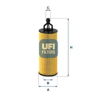 Фільтр масляний UFI 25.251.00