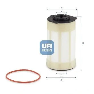 Фільтр паливний UFI 26.H2O.07