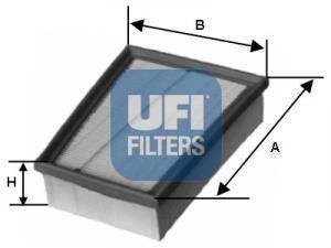 Фільтр повітряний UFI 30.133.00