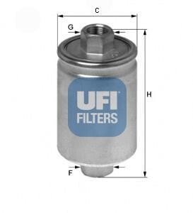 Фільтр паливний UFI 31.741.00