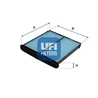 Фото 1 - фільтр салону антибактеріальний UFI 34.409.00 Фільтр салону антибактеріальний UFI 34.409.00 (фото 1)