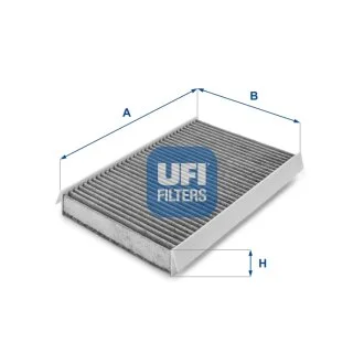 Фільтр салону вугільний UFI 54.111.00