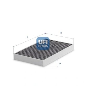 Фільтр салону вугільний UFI 54.481.00