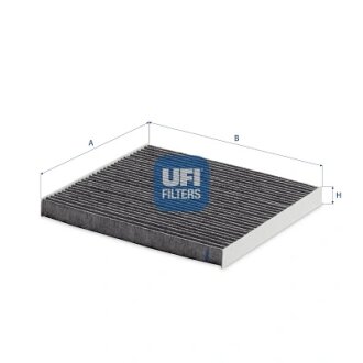 Фільтр салону вугільний UFI 54.518.00