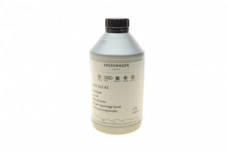 Масло трансмиссионное МКПП, DSG 1л. VAG G055512A2