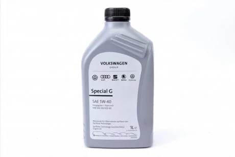 Масло ДВС Special G 5W-40 (502.00/505.00) 1л. VAG GS55502M2