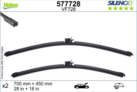 Щітка склоочисника Valeo 577728