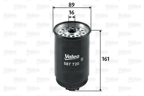 Фільтр паливний Valeo 587720