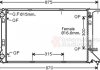Радiатор охолодження AUDI (вир-во) Van Wezel 03002293 (фото 2)
