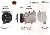 Компресор кондиціонера NISSAN X-TRAIL 01>07 T30 Van Wezel 1300K259 (фото 1)