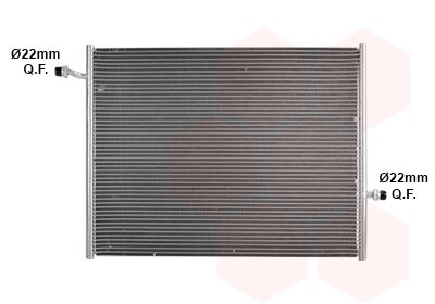 Радіатор охолодження MERCEDES GLC X-C253 7/15>23 Van Wezel 30012703