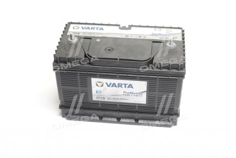 Акумулятор 105Ah-12v PM Black(H16) (330x172x240),L,EN800 клеми по центру VARTA 605 103 080