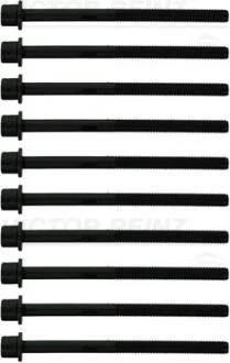 Комплект болтів з головкою системи TORX з чорного металу VICTOR REINZ 14-10883-02