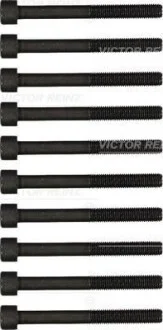 Комплект болтів з шестигранною головкою з чорного металу VICTOR REINZ 14-32184-01