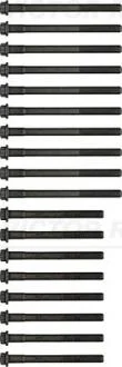 Комплект болтів з головкою системи TORX з чорного металу VICTOR REINZ 14-55028-01