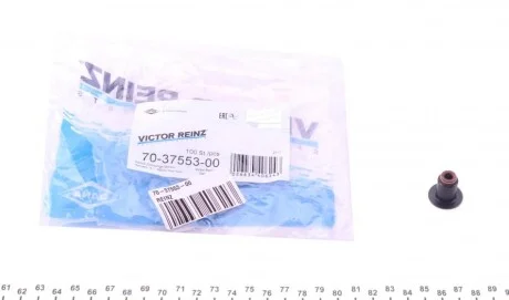 Ущільнююче кільце, стержень клапана VICTOR REINZ 70-37553-00
