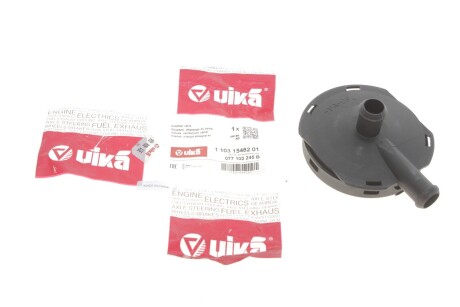 Клапан PCV картерных газов Skoda Superb (02-08)/VW Passat (01-02),Touareg (03-07)/Audi A4 (01-08),A6 (02-08),A8 (99-07) VIKA 11031548201