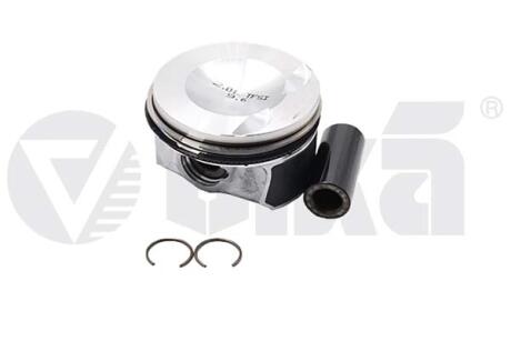 Поршень ДВС (0.25) (1шт + палец, стоп. кільца) Audi A4,A5,A6,A8,Q5/VW T5,Passat/Skoda Superb 2.0 (10-17) VIKA 11071701601