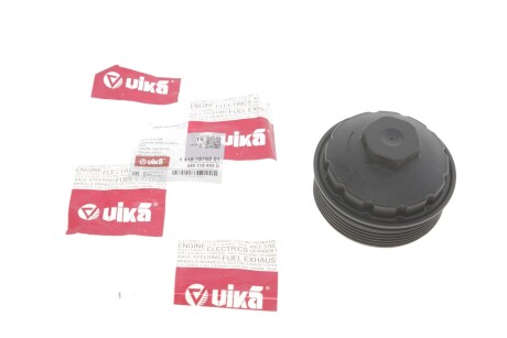 Крышка масляного фильтра Skoda Octavia (04-13),Fabia (00-14)/VW Golf (04-13),Jetta (06-14),Passat(06-11),Tiguan(08-11),T5 (03-10) VIKA 11151576501