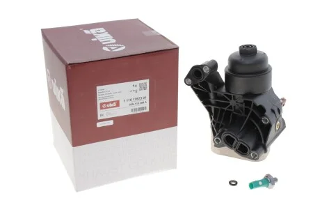 Кронштейн масляного фільтра (комплект) Skoda Octavia (13-), Rapid (13-) / VW Golf (13-), Jetta (15-), Passat (13-), Tiguan (12-) VIKA 11151767301
