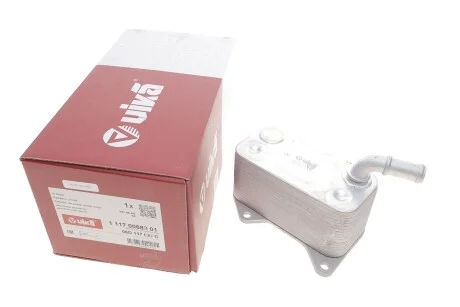 Радіатор масляний Skoda Octavia (04-08) / VW Golf (04-), Jetta (06-11), Passat (06-11) / Audi A4 (05-08), A6 (05-11), TT (07-09) VIKA 11170068201