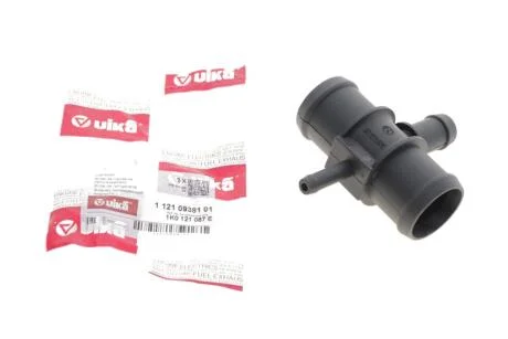 Фланец системы охлаждения Skoda Octavia (04-13)/VW Golf (81-14),Jetta (06-11),Passat (06-11)/Seat Leon (06-10),Toledo (05-09)  VIKA 11210938101