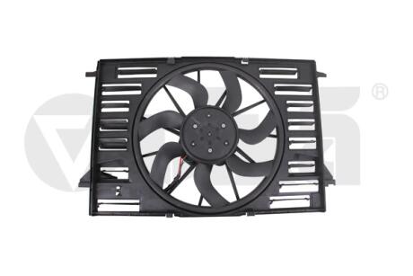 Вентилятор радіатора з дифузором Audi A4 (16-), A5 (17-) VIKA 11211836101
