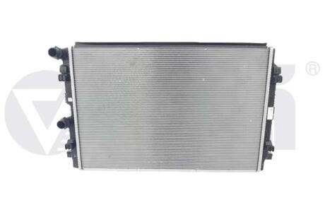 Радіатор охолодження двигуна Audi A1/Skoda Fabia, Kamiq/VW Polo, T-Cross/Seat Arona, Ibiza 1.0, 1.5 (17-) VIKA 11211860201