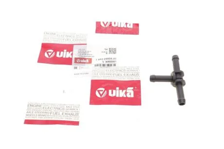 Трійник системи охолодження VW Jetta (05-14), Passat (07-14), Golf (10-13) / Audi TT (04-13), A3 (06-09) VIKA 16930460401