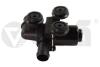 Кран отопителя BMW 3, X3, X5, X6 2.5,3.0, 3.0D (04-14) VIKA 19816101 (фото 1)