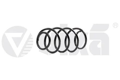 Пружина підвіски передня Skoda Rapid/VW Polo V/Seat Ibiza IV, Toledo IV (08-19) VIKA 44111609301