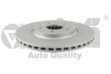 Диск тормозной передний Audi A4 (08-12),Q5 (09-12) (перфорированная линия Geomed) VIKA 66151717401