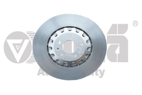 Диск тормозной передний VW Touareg (18-)/Audi A6 (19-),A8 (18-),Q7 (16-),Q8 (19-) (черный) VIKA 66151718501