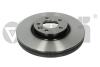 Диск тормозной передний VW T5 (03-15),T6 (15-) 2,0/2,0D (339,8*32,2 мм) VIKA 66151728001 (фото 1)