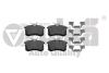 Колодки тормозные задние Skoda Octavia (01-11)/VW Golf (96-03)/Seat Leon (00-06),Toledo (99-04) VIKA 66980001501 (фото 1)