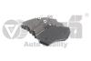 Колодки тормозные передние VW Golf (89-02),Jetta (89-92),Passat (85-93),Polo (95-02)/Seat Ibiza (93-02),Toledo (92-99) VIKA 66980004801 (фото 1)