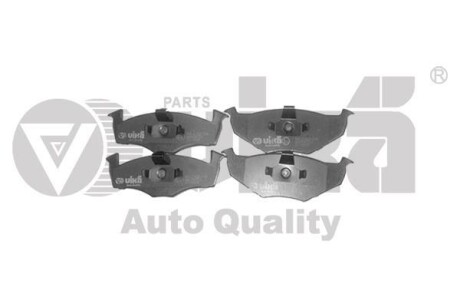 Колодки тормозные передние с датчиком износа Skoda Fabia (00-10)/VW Polo (02-10)/Seat Ibiza (02-05) VIKA 66980009301