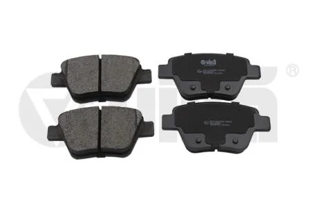 Колодки гальмівні задні Skoda Octavia (09-13,14-)/VW Caddy (11-15),Golf (09-14),Jetta (09-14),Passat (13-15) VIKA 66980828201