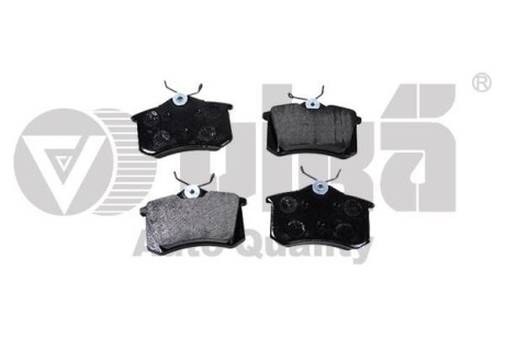 Колодки тормозные задние дисковые VW Polo, Passat, Jetta, Golf / Audi A4/ Peugeot / Renault / Citroen VIKA 66981100801