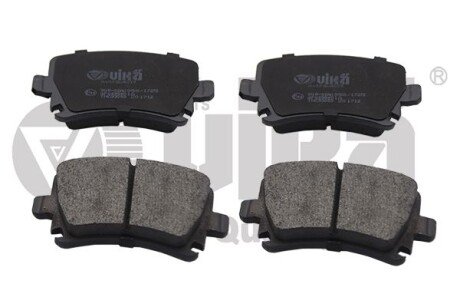 Колодки гальмівні задні Audi A6 (05-11) VIKA 66981101401